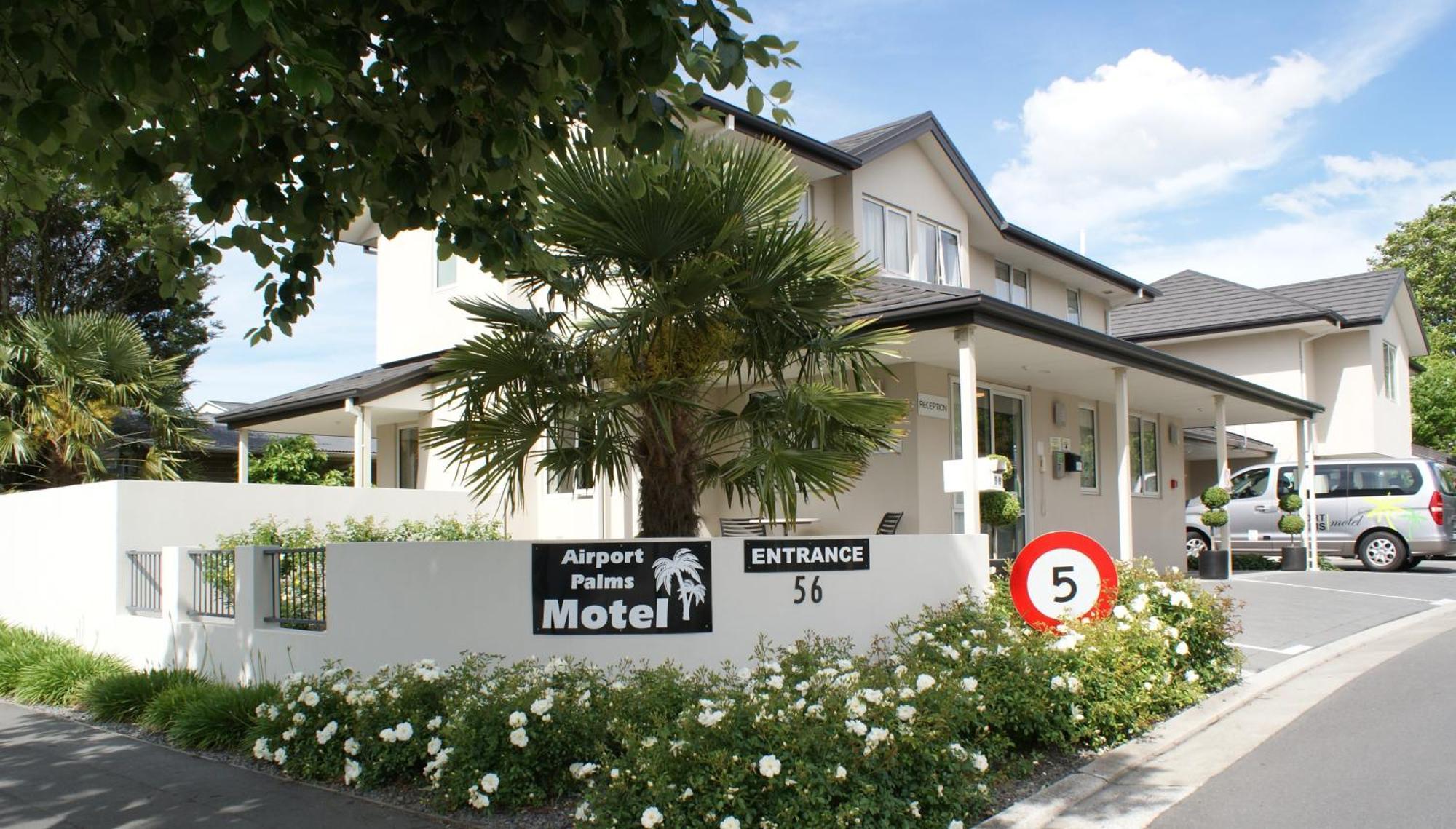 كريستتشيرش Airport Palms Motel المظهر الخارجي الصورة